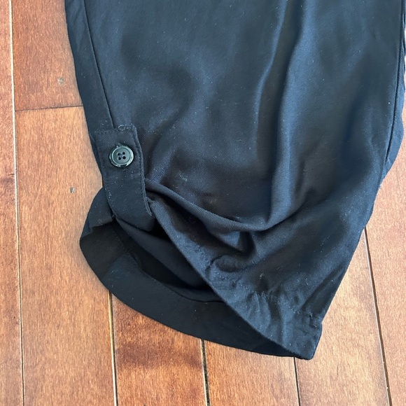 Knox Rose Women’s Black Joggers with Elastic Drawstring Waistband Size XXL - Picture 4 of 8